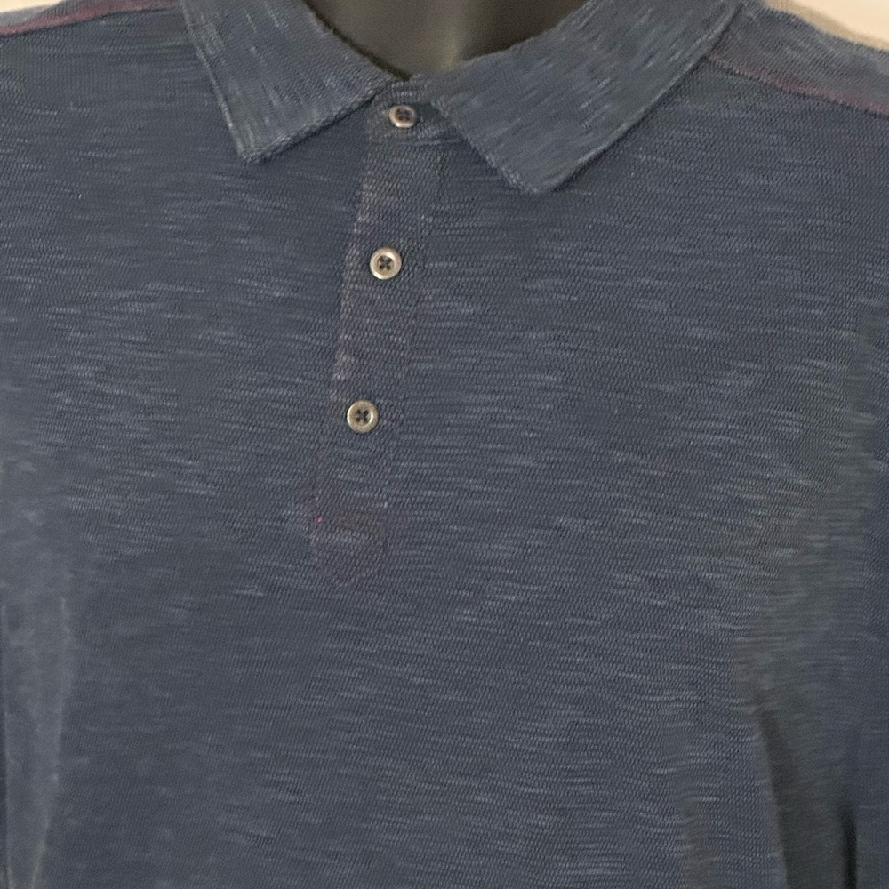 Men’s  nat nast polo golf shirt blue 2XL XXL vintage - Picture 2 of 6